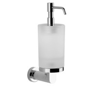 Дозатор для жидкого мыла подвесной Gessi Emporio Accessories сатинированное стекло хром 38815#031