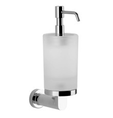 Дозатор для жидкого мыла подвесной Gessi Emporio Accessories сатинированное стекло хром 38815#031