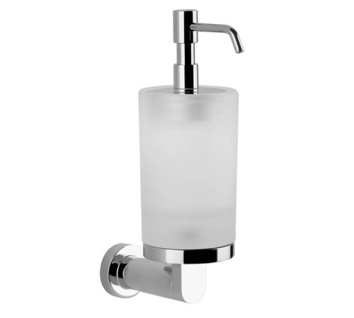 Дозатор для жидкого мыла подвесной Gessi Emporio Accessories сатинированное стекло хром 38815#031