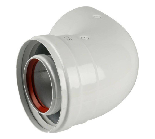 Отвод коаксиальный BAXI 60/100 мм 90° 71410142