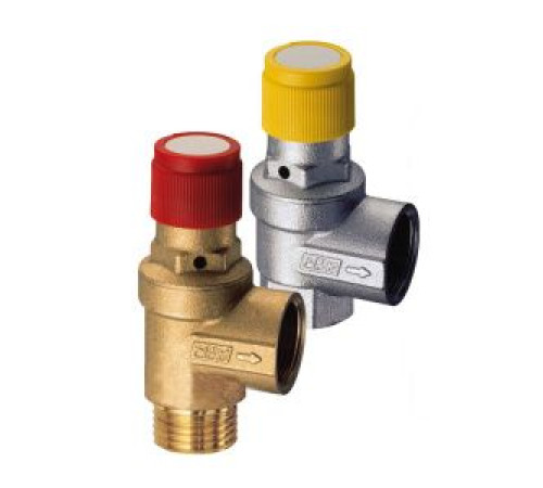 Клапан предохранительный латунный FAR 5 бар 1/2 ВР FA 2005 121250