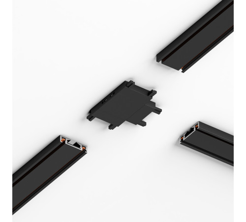 Четырёхсторонний соединитель для накладного шинопровода Flat Magnetic 85003/00
