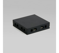 Четырёхсторонний соединитель для накладного шинопровода Flat Magnetic 85003/00