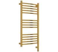 Полотенцесушитель электрический Сунержа Богема 3.1 выгнутая 40х80 см правое подключение золото глянец 03-6003-8040