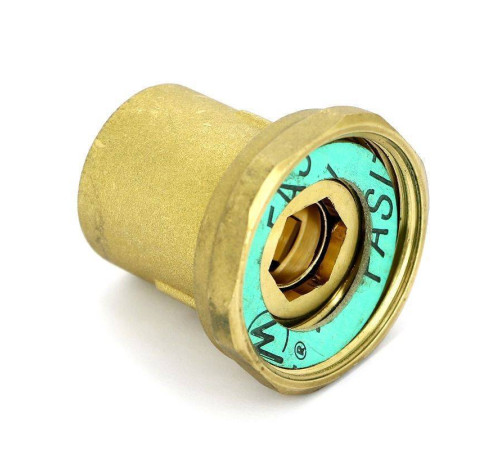 Соединение с накидной гайкой Uni-Fitt ВВ 1 1/2x1 со встроенным шаровым краном 627G6400