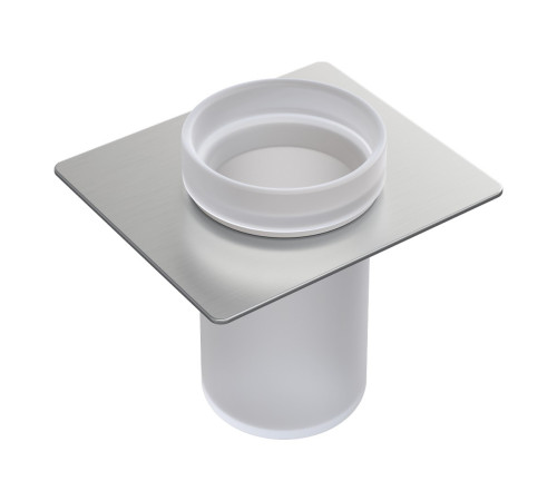 Стакан для зубных щеток подвесной Boheme Space стеклянный никель 10966-NB-TUM