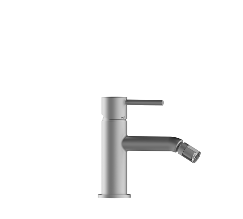 Смеситель для биде BOSSINI TEO однорычажный с донным клапаном шлифованный никель Z00702.094