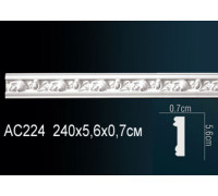 Молдинг Perfect AC224 полиуретановый с рисунком AC224