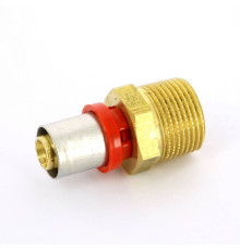 Муфта пресс с наружной резьбой Tiemme 16х3/4 1650091