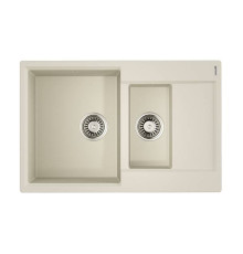Кухонная мойка Omoikiri Daisen 78-2-PA Artgranit 78х51 см пастила 4993330