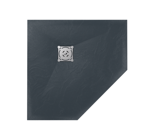 Душевой поддон трапеция RGW Stone Tray ST/T-G графит 900x900 мм 16155099-02