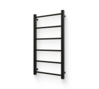 Полотенцесушитель водяной Grota SIMPLE 430x800 мм матовый черный RAL 9005 GWSM 4380 MB