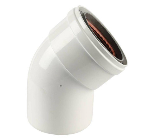 Отвод Baxi 45° d=80 мм для труб с изоляцией KHG71410521