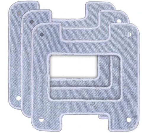 Чистящие салфетки для робота-мойщика окон HOBOT 2S серые 3 шт. 6879