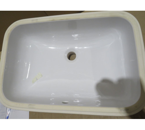 Раковина встраиваемая снизу GSI Pura 550х380 мм белый глянцевый 724311_УЦ/1