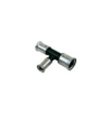 Тройник пресс переходный Henco PVDF 26x26x20 мм 11PK-262620