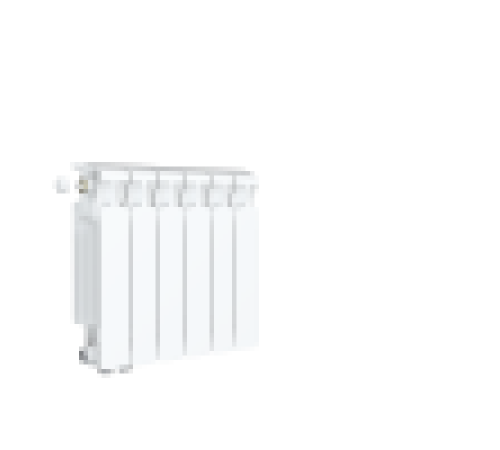 Радиатор биметаллический Rifar Monolit Ventil 350 9 секций правое подключение RAL 9016 rmvrf35009