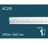 Молдинг полиуретановый Perfect AC255 с рисунком AC255