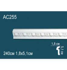 Молдинг полиуретановый Perfect AC255 с рисунком AC255