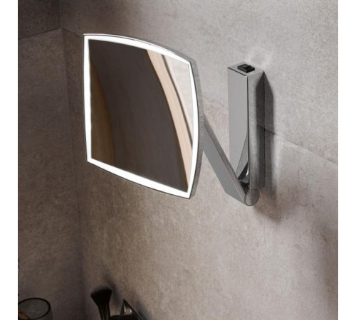 Косметическое зеркало с подсветкой Keuco iLook move хром 17613 019004