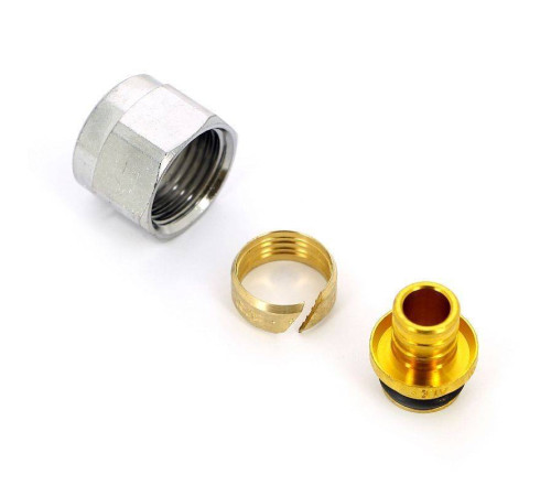 Соединитель для труб PEX и ALPEX FAR Евроконус 16х2.2 мм 1/2 6075 58845