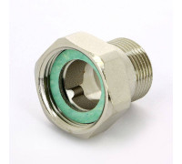 Соединение с накидной гайкой НВ Uni-Fitt 3/4 x 1 никелированное с плоской прокладкой 624N3400