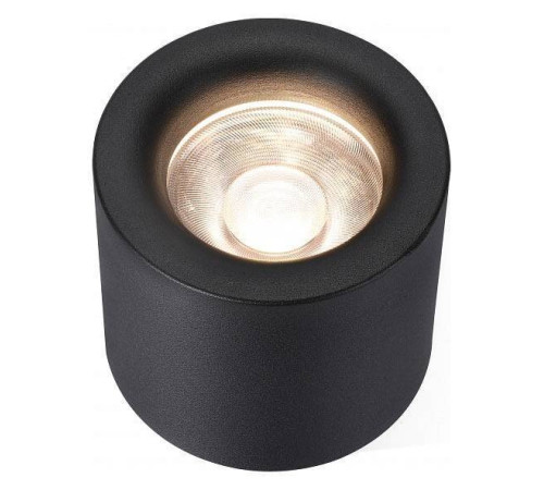 Накладной светильник iLedex Metrica 113-12W-D100-3000K-24DG-BK