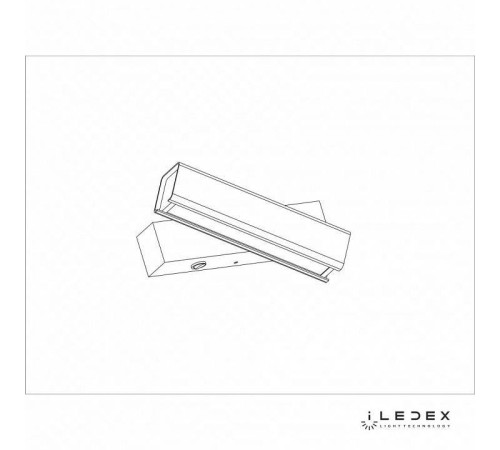 Бра iLedex Firefox 10 Вт 3000 К 8104W-10W-3000K BK