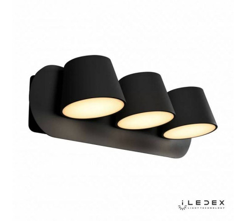 Бра iLedex Flexin W1118-3AS BK