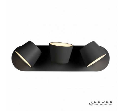 Бра iLedex Flexin W1118-3AS BK