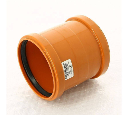 Муфта двухраструбная Ostendorf KG KGMM 110 мм для наружной канализации 220510