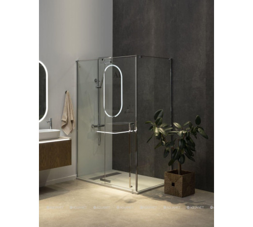 Душевое ограждение Aquanet IDEAL 1400x900 мм прозрачное 8 мм хром AE-AXC94MZ-S-C