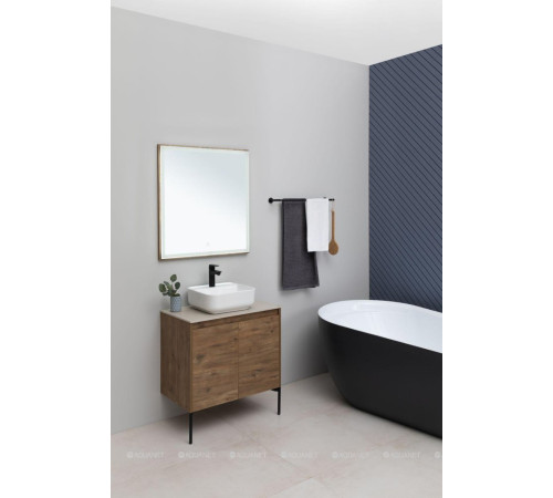 Зеркало Aquanet Nova Lite 75 дуб рустикальный 00249513