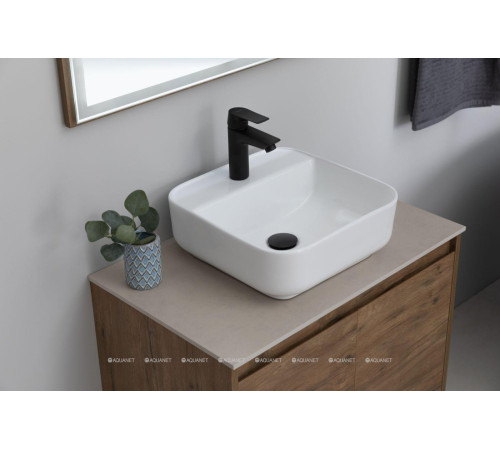 Смеситель для умывальника Aquanet Static черный матовый AF330-10B