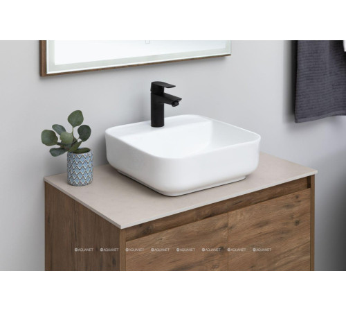 Смеситель для умывальника Aquanet Static черный матовый AF330-10B