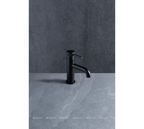 Смеситель для раковины Allen Brau Priority излив 126 мм черный матовый 5.31001-31