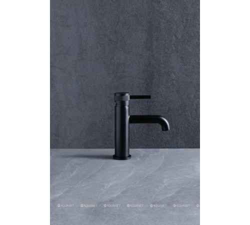 Смеситель для раковины Allen Brau Priority излив 126 мм черный матовый 5.31001-31