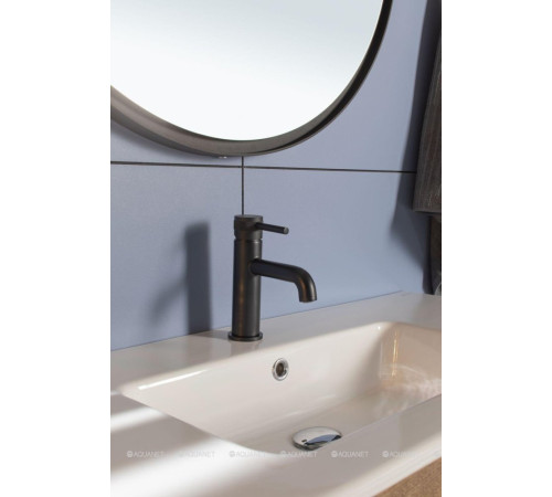 Смеситель для раковины Allen Brau Priority излив 126 мм черный матовый 5.31001-31