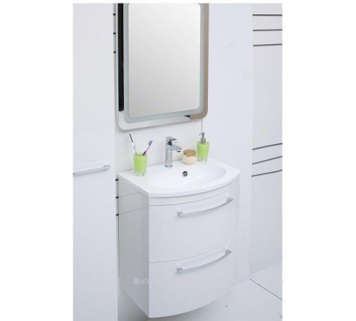 Тумба под раковину De Aqua Лонг 60 белая 167119