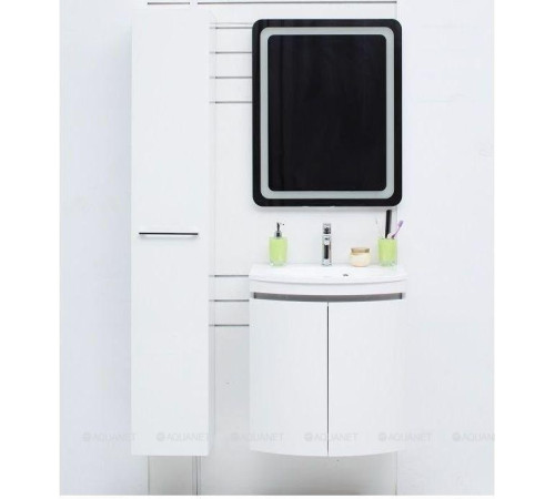 Тумба под раковину De Aqua Токката 60 белый 2 распашные двери 167128