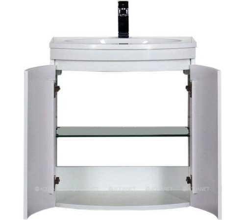 Тумба под раковину De Aqua Токката 60 белый 2 распашные двери 167128