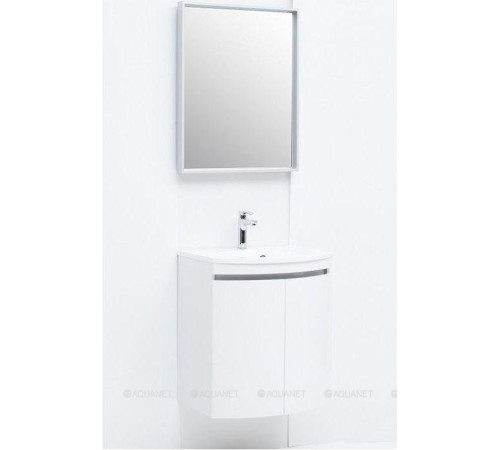 Тумба под раковину De Aqua Токката 60 белый 2 распашные двери 167128
