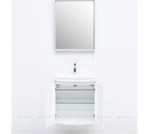 Тумба под раковину De Aqua Токката 60 белый 2 распашные двери 167128