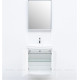 Тумба под раковину De Aqua Токката 60 белый 2 распашные двери 167128