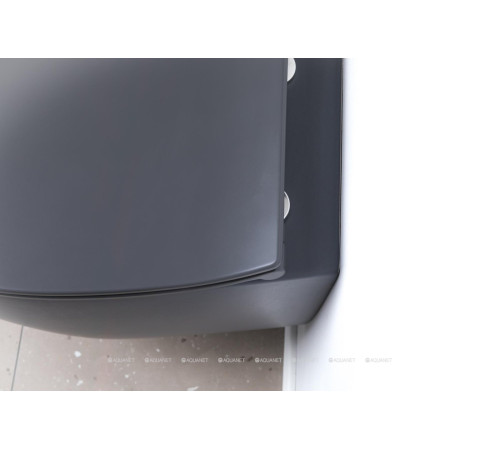 Сиденье для унитаза Allen Brau Fantasy Smartfix Soft-Close дюропласт антрацит 4.11005.AN