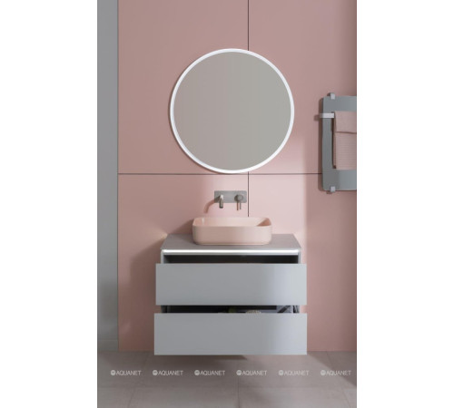 Тумба под раковину Allen Brau INFINITY 85 см белый папирус матовый 1.21001.PWM