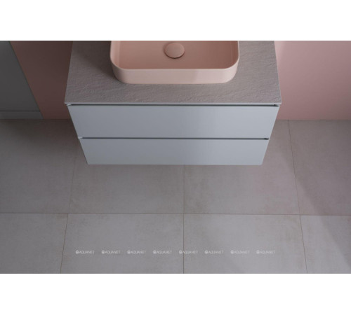 Тумба под раковину Allen Brau INFINITY 85 см белый папирус матовый 1.21001.PWM