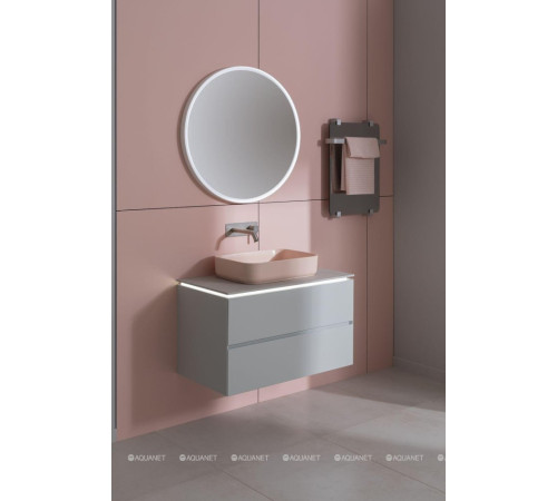 Тумба под раковину Allen Brau INFINITY 85 см белый папирус матовый 1.21001.PWM