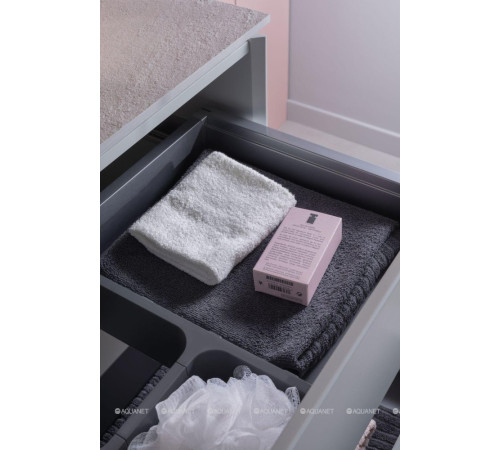 Тумба под раковину Allen Brau INFINITY 85 см белый папирус матовый 1.21001.PWM