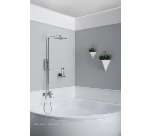 Ванна акриловая Aquanet Santiago 160x160 см к/с55 00205545